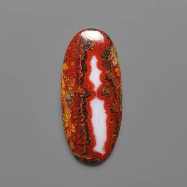 Moroccan Seam Agate Cabochon