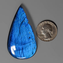 Large High Grade Blue Labradorite Cabochon
