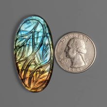 Handcarved Labradorite Cabochon
