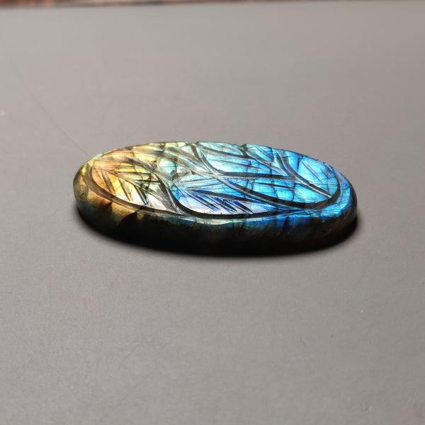 Handcarved Labradorite Cabochon