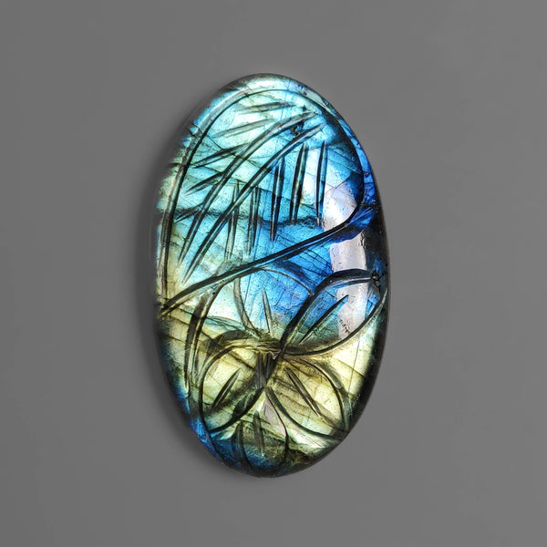 Handcarved Labradorite Cabochon