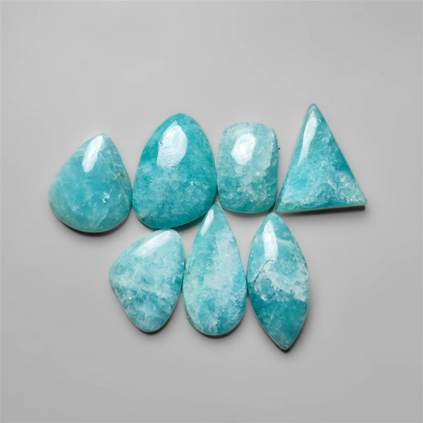 Peruvian Amazonite Cabochons Lot