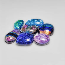 Dichroic Glass Cabochons Lot