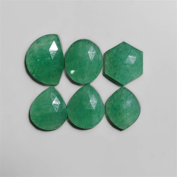 Rose Cut Green Tanzurines Lot