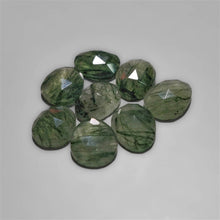 Rose Cut Green Rutile Quartz Lot